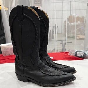 Dan Post Black Western Boots